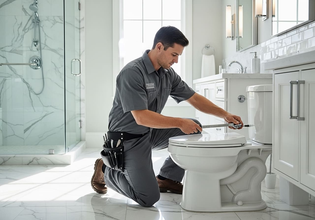Toilet Repair & Installation in Blooming Grove